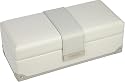 Dulwich Three tone leather 4 piece watch box with anti-tarnish  jewellery guard lining