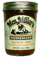 Apricot Jam No Added Sugar: 3 jars Mrs Miller Homemade by Mrs Millers Homemade