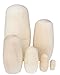 NuoYa001 Russian Nesting Doll 6set Blank Matryoshka Matreshka wood Unpainted make own (Include a Cycling Reflective Band As Gift)