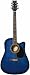 Acoustic-Electric Realm Series Blue Guitar