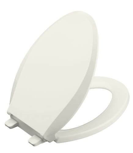 More information about KOHLER K-4636-96 Cachet Quiet-Close Elongated Toilet Seat, Biscuit
