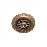 Herbeau Creations Grid Strainer 4520-70 Weathered Brass