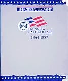 The Official U.S. Mint Kennedy Half Dollars Coin Album: 1964-1987