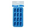 Bar Craft Coloured Flexible Novelty Ice Cube Tray - Penguin Shaped, Display Boxed