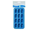 Bar Craft Coloured Flexible Novelty Ice Cube Tray - Penguin Shaped, Display Boxed