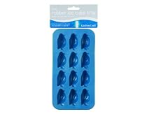 Bar Craft Flexible Novelty Ice Cube Tray- Penguin shaped Blue