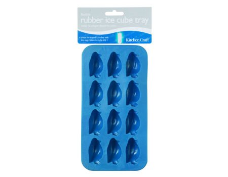 Childrens Toyshop   : Bar Craft Coloured Flexible Novelty Ice Cube Tray - Penguin Shaped, Display Boxed