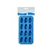 Bar Craft Flexible Novelty Ice Cube Tray- Penguin shaped Blue