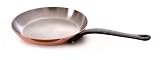 Mauviel Copper 9 1/2 Inch Frying Pan with Cast-Iron Handle
