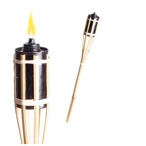 24 Natural Citronella Torch by Century Novelty