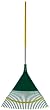 Flexrake CF224A Smart Rake 24-Inch Poly Head with 48-Inch Aluminum Handle