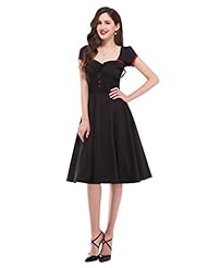 Ruched Vintage Short Sleeves Sweetheart Polyester/Spandex Homecoming Dress/Party Dress 