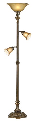 Bronze 3-in-1â„¢ Torchiere Floor Lamp