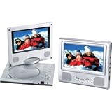 7'' Widescreen Portable DVD Player with Extra Monitor