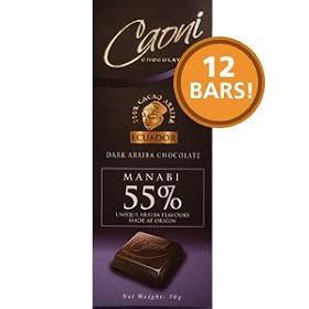 Caoni Dark Chocolate Manabi 55% by Caoni