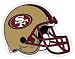 San Francisco 49ers 12 Helmet Magnet