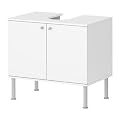 IKEA Waschbeckenunterschrank "Fullen" Waschbeckenschrank zweit�rig in 60x35x55cm (BxTxH) - WEISS