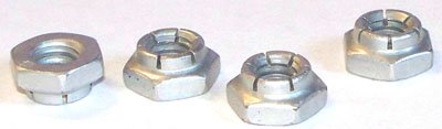 3/8-16 Flex-Locknuts / Thin Height / 18-8 Stainless Steel / 125 Pc. Carton