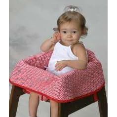 BuggyBag High Chair Cover in Pink and White Check