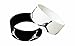 Set of 2 Michael Jordan Wristband Sport Silicone Bracelet Jumpman Logo Black and White
