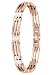 Jewelry : Rose Goldplated and Mother of Pearl Accents Bracelet