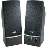Cyber Acoustics 4 Watt 2.0 Computer Speaker System- Black