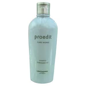 【クリックで詳細表示】プロエディット ケアワークス シャンプー スルーフィット 300ml