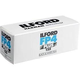Click here to buy Ilford FP4 Plus, Black and White Print Film, 120 (6 cm), ISO 125 (1678169) by Ilford.