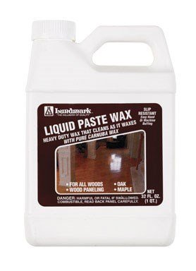 Lundmark Liquid Paste Wax Clear Heavy Duty Wax Liquid 32 oz.