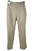RALPH Ralph Lauren Men's Pleated Pinstripe Pant 40W x 30L Light Tan