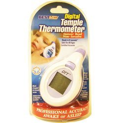 HealthPersonalCare: Temple Digital Thermometer Instant Read Non Invasive, # DTT 1   1 ea
