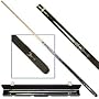 Trademark Global Blue Sword Billiard Cue with Case