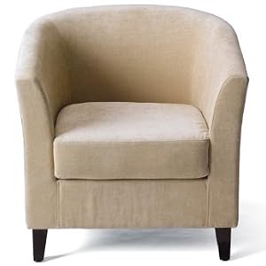 Alanna Club Chair Armchair - Ivy - Grandin Road