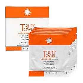 Tantowel Self-Tanning Towlettes-5 ct