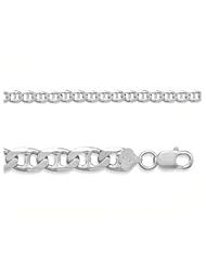 5mm Sterling Silver Mariner Link Chain