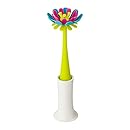Boon Forb Silicone Bottle Brush, Blue/Pink
