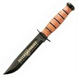 POW/MIA USMC, Leather Handle, Leather Sheath