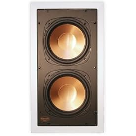 Klipsch RW-5802 in wall subwoofer with dual 8 inch woofers