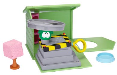Disney Club Penguin Puffle World Playset Series 1 - House with Green Puffle