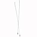 Silver Teardrop Threader Earrings