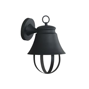 Kenroy Home 80606EBZ Claudine One-Light Medium Wall lantern, Espresso Bronze Finish by Kenroy Home