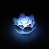 Charming Lotus Shaped Colorful LED Night Light