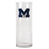 Michigan Wolverines 9 Flower Vase - Primary Logo NCAA College Athletics