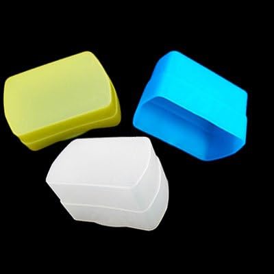 uWinka 3 COLOR (Blue+Yellow+white) kit Flash Bounce Diffuser for CANON Speedlite 580EX 580EXII 580EX II