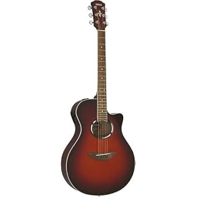 ياماها apx500 -- الظلام الاحمر 6 - انفجار سلسلة thinline الصوتى / جيتار كهربائى
