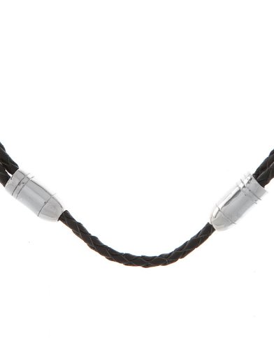 Luxenter Herren-Halskette Rushwa Silber U. Leder Nl005380 Preisvergleich