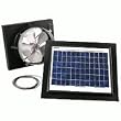 Broan Solar Powered Attic Ventilator Black 353SOBK