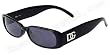 D03 Sexy Designer Sunglasses Black with Smoke