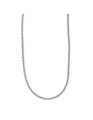 14KT White Wheat 3.1mm Bracelets Length = 7.5