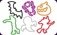 31aH7IdsXOL Halloween Silly Bandz 24 Pack + Free “Forever Necklace” To Wear Your Halloween Bandz!!!